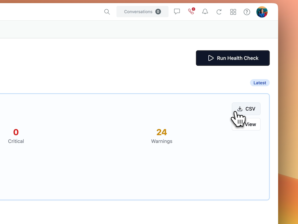 Preview image of app